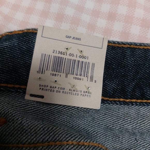 BNWT Gap Denim Jean Skirt Size 1 Y2K Vintage - Picture 5 of 6